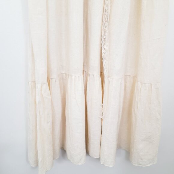 Of Her Own Kind Evangeline Midi Dress Cream Medium - Picture 10 of 14